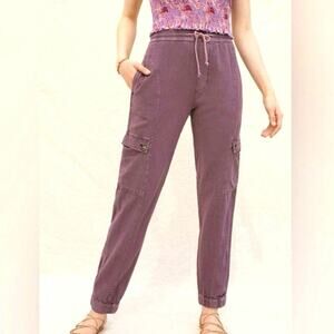 Women's Purple Cargo Pants